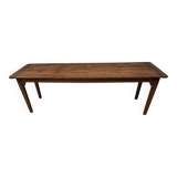 Table de ferme en chêne massif