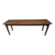 Table de ferme en chêne massif