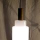 Suspension verre et bois 60's