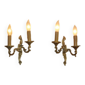 Pair of wall sconces