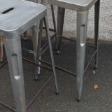 Set of 6 metal stools