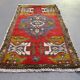 Small Vintage Turkish Rug 90x50 cm, Short Runner, Tribal, Shabby Chic