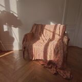 Bed cover - cotton and silk boutis