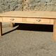 Ancienne table basse de ferme en sapin