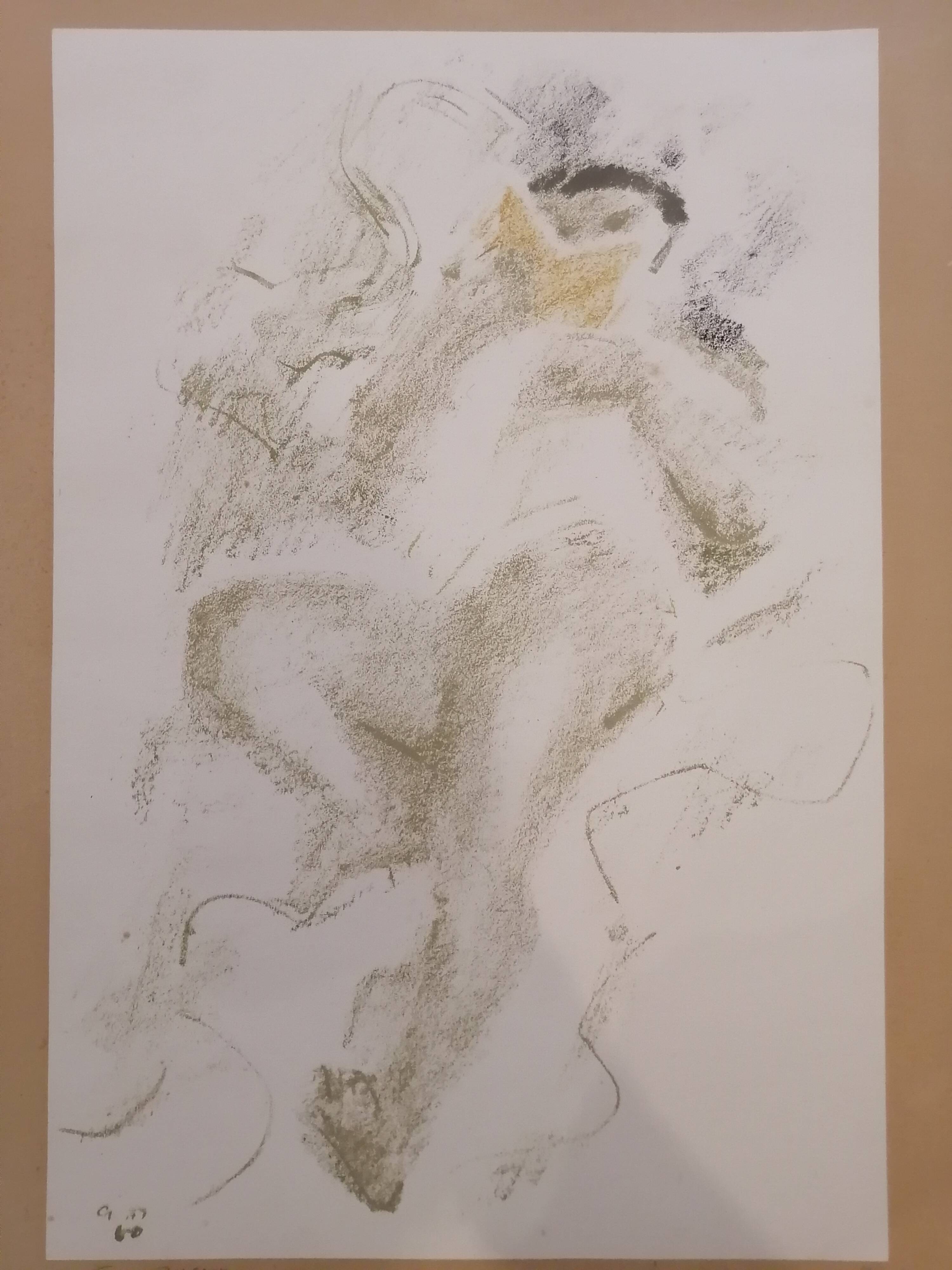 André Masson (1896–1987) – The Reader, original signed lithograph, Paris