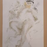 André Masson (1896–1987) – The Reader, original signed lithograph, Paris