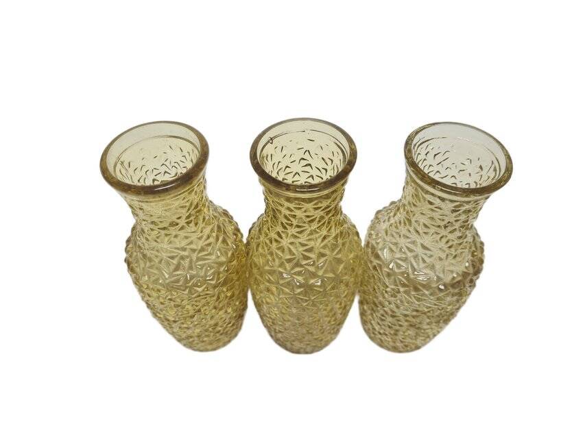 3 vases de HSG Prądniczanka, Pologne, années 1970