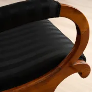 19th-Century Biedermeier Cherrywood Armchair, Germany, circa 1830-1850