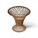 Fauteuil en rotin circulaire Rohé Noordwolde