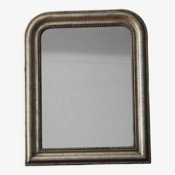 Miroir Louis Philipe argenté