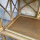 Vintage rattan shelf