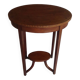 Table d'appoint en acajou.