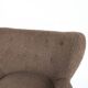 Terry fabric wing chair