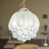 Large bubble glass hanging light