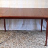 Tables à manger XXL style scandinave en teck – années 60/70