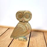 Bronze owl Athena