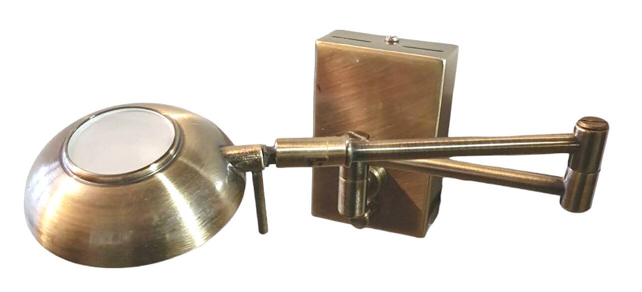 Vintage 70s wall light with dimmer