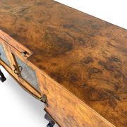 Buffet en noyer burr italien, années 1930.