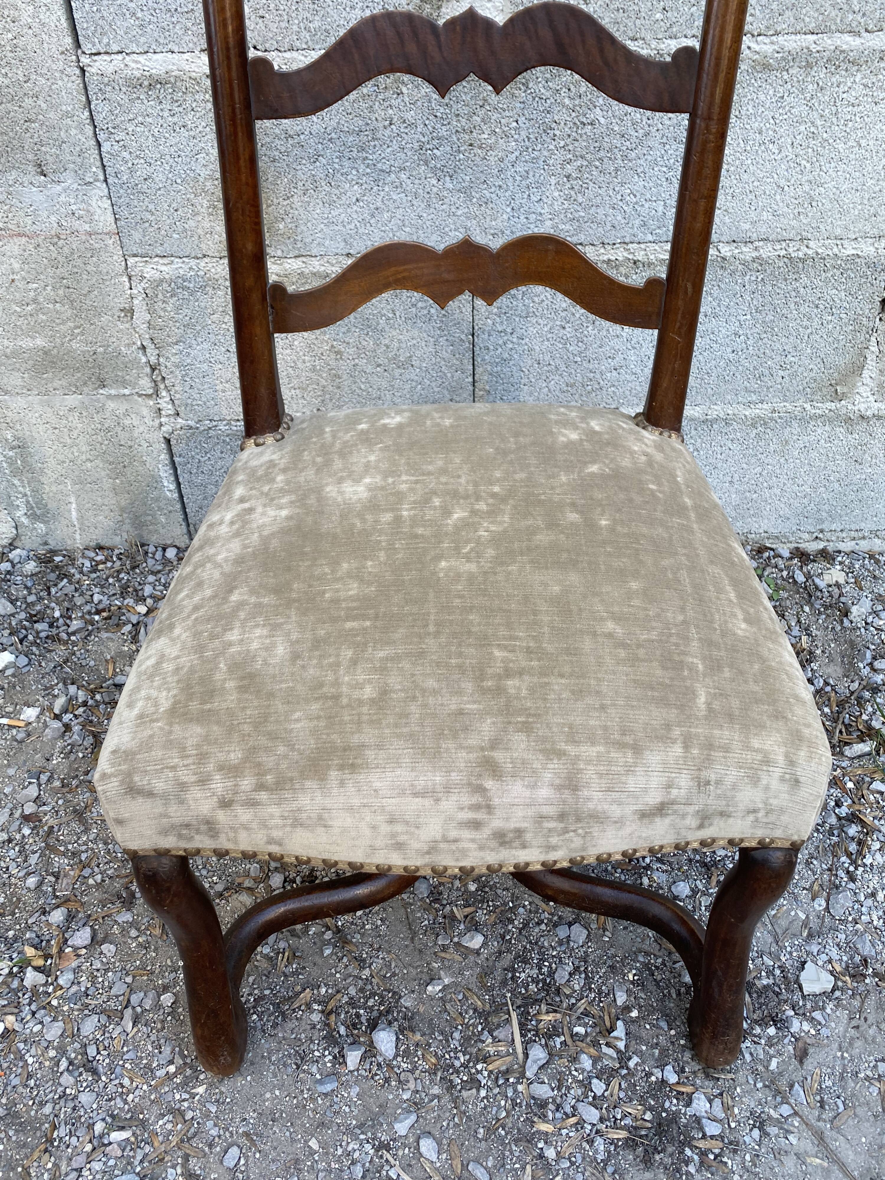 Louis XIII bedroom chair