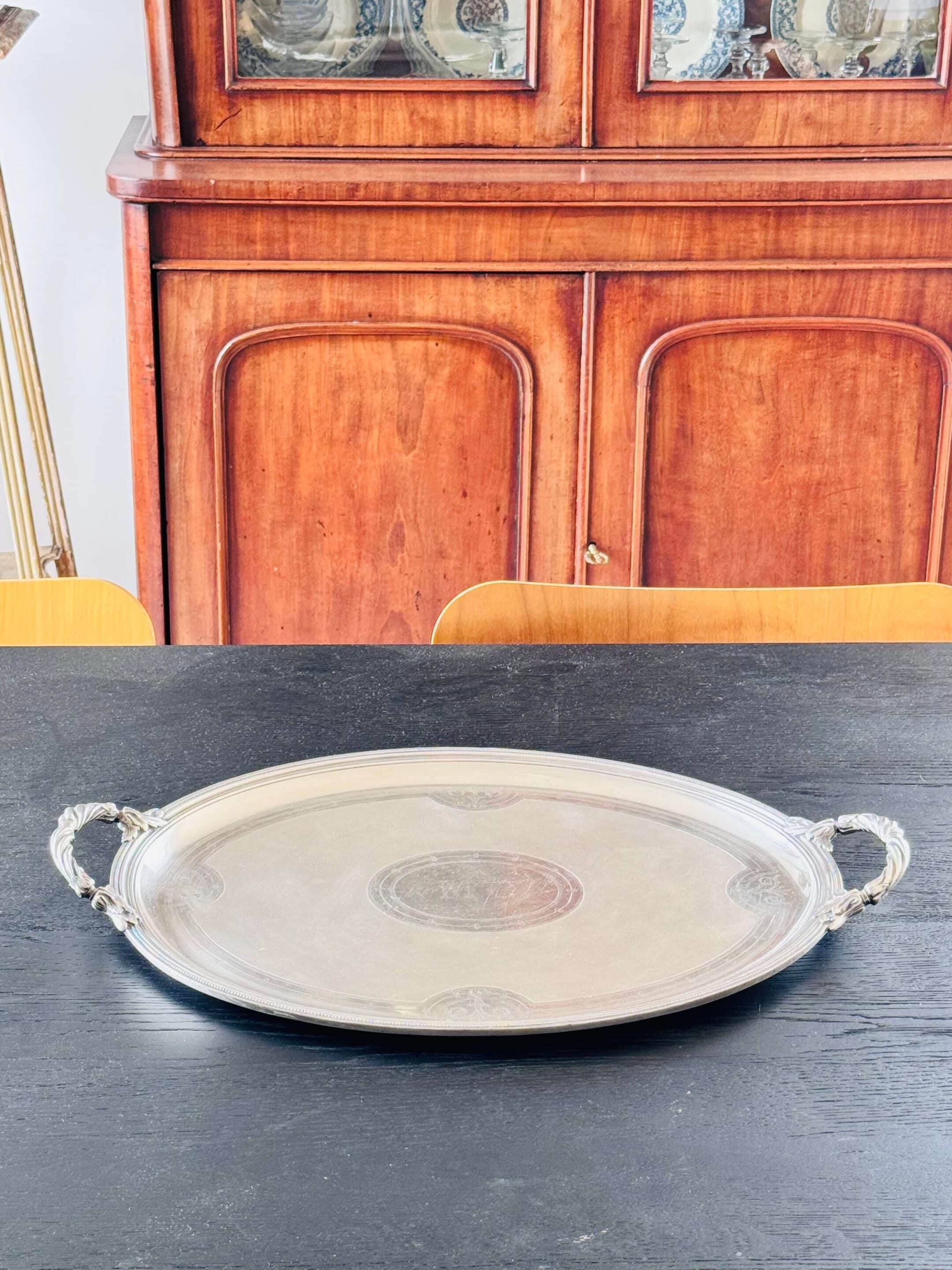 Christofle, serving tray 1900