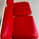Old 2 seater sofa Italian design from the 70s Talin Vicenza metal per