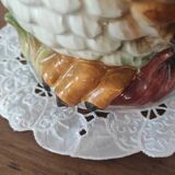 Barbotine Rooster pitcher carafe