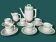 Vintage Limoges porcelain coffee set Bernardaud Eridan Design 1970