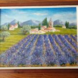 Provence oil painting
