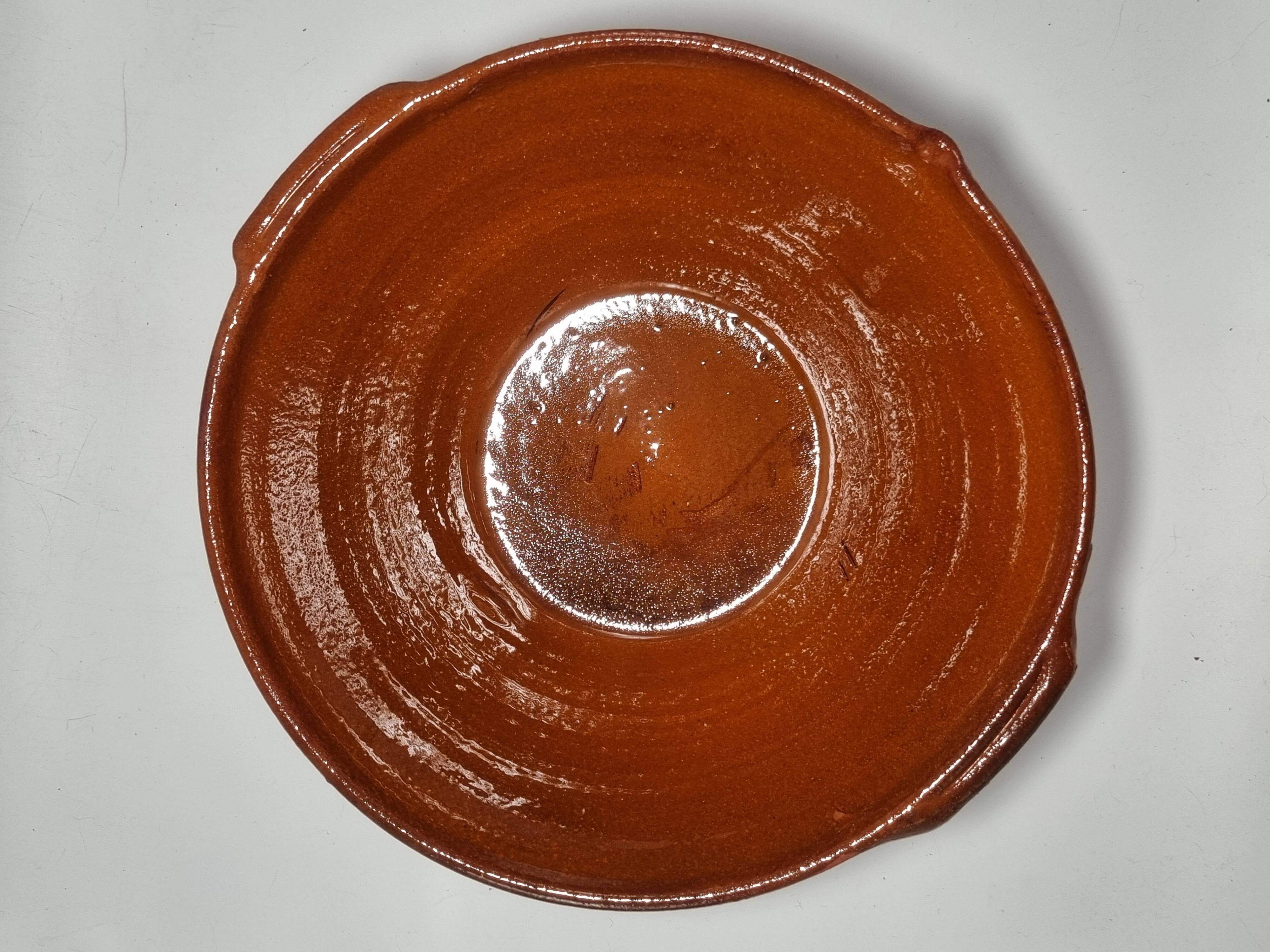 Terracotta salad bowl