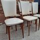 Lot 6 chaises Mid-Century scandinaves années 50-60 pieds compas vintage