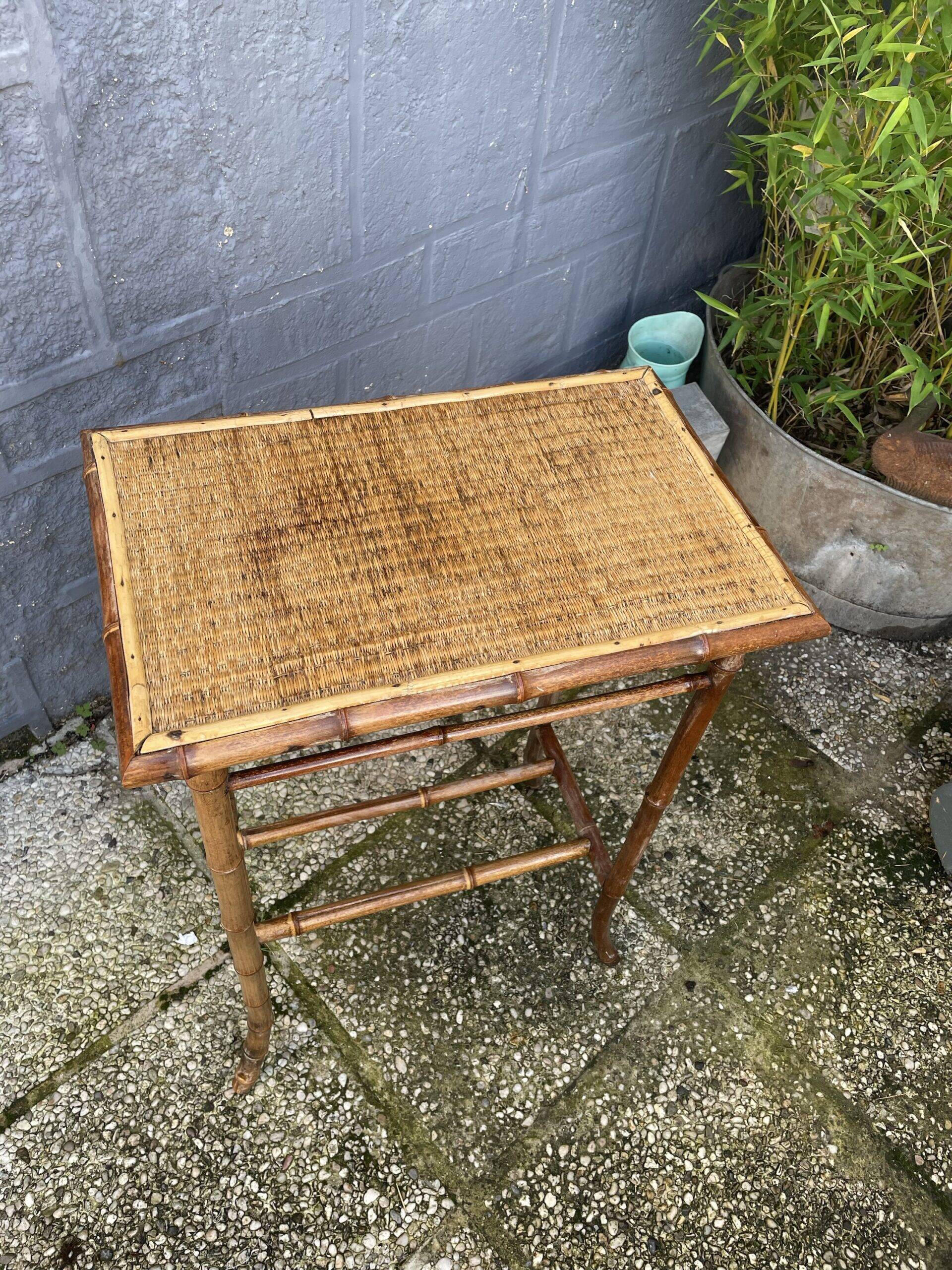 Antique tea table