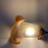 Glass hanging light