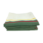 Lot of 4 old cotton napkins