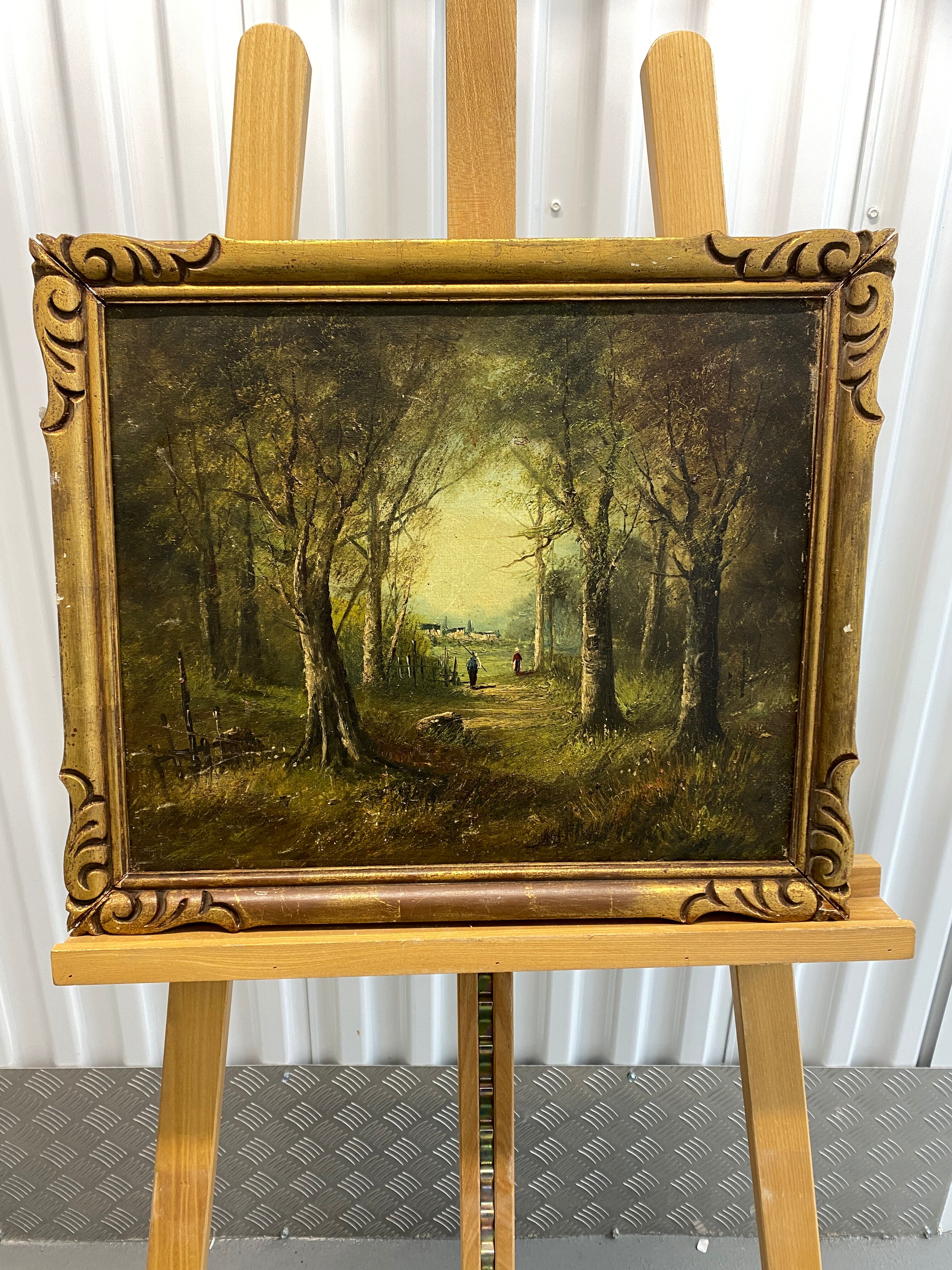 Forest landscape nineteenth century