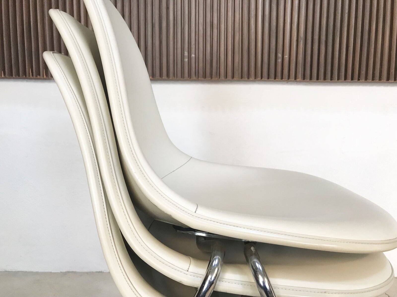 Early chairs by Charles & Ray Eames for Herman Miller, 1950s, set of 4