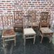 Set of 6 Luterma bistro chairs