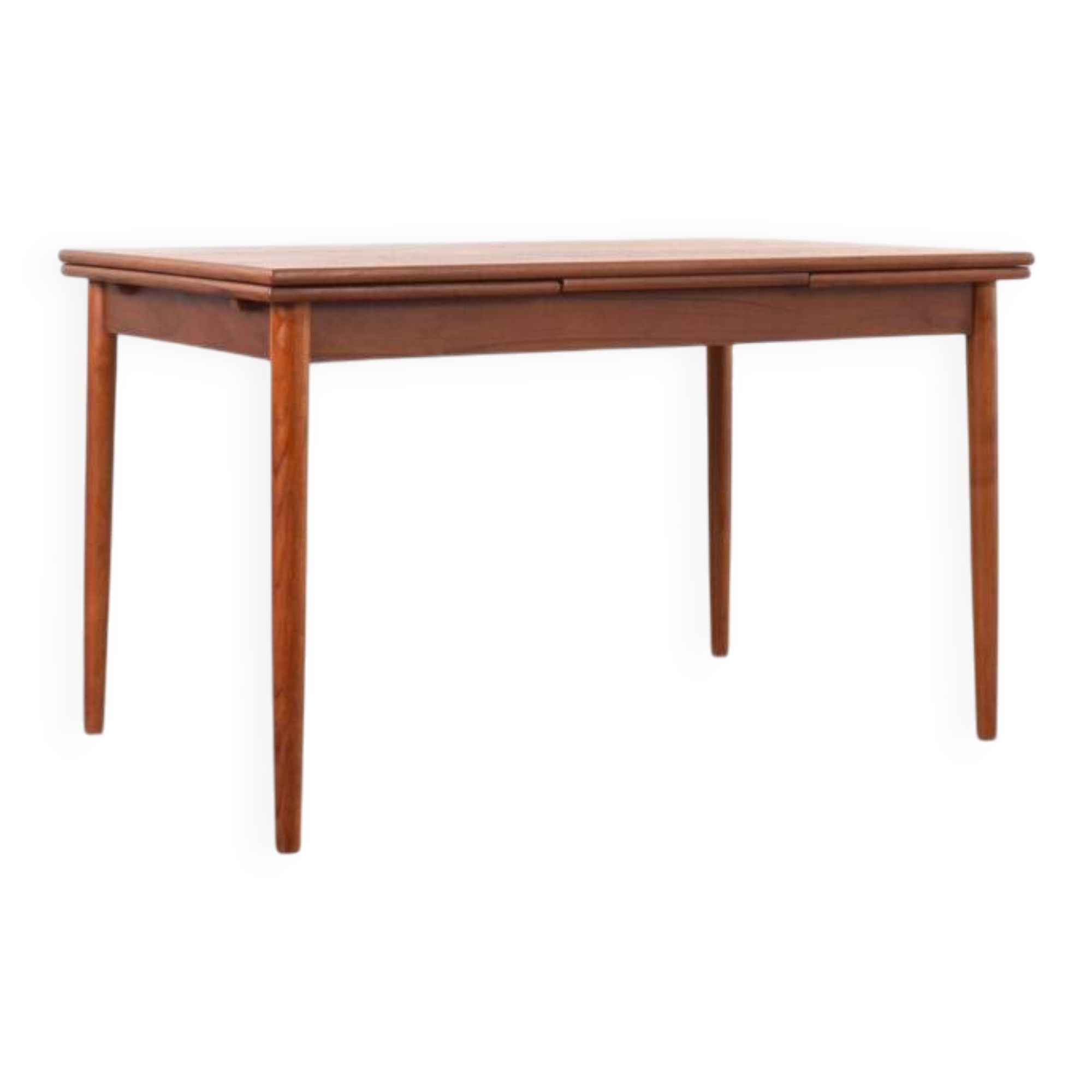 Mid-century Danish teak extendable dining table, 1960s.