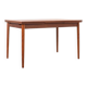 Mid-century Danish teak extendable dining table, 1960s.