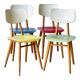 Dining chairs by ton, 1960’