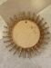 Rattan sun mirror