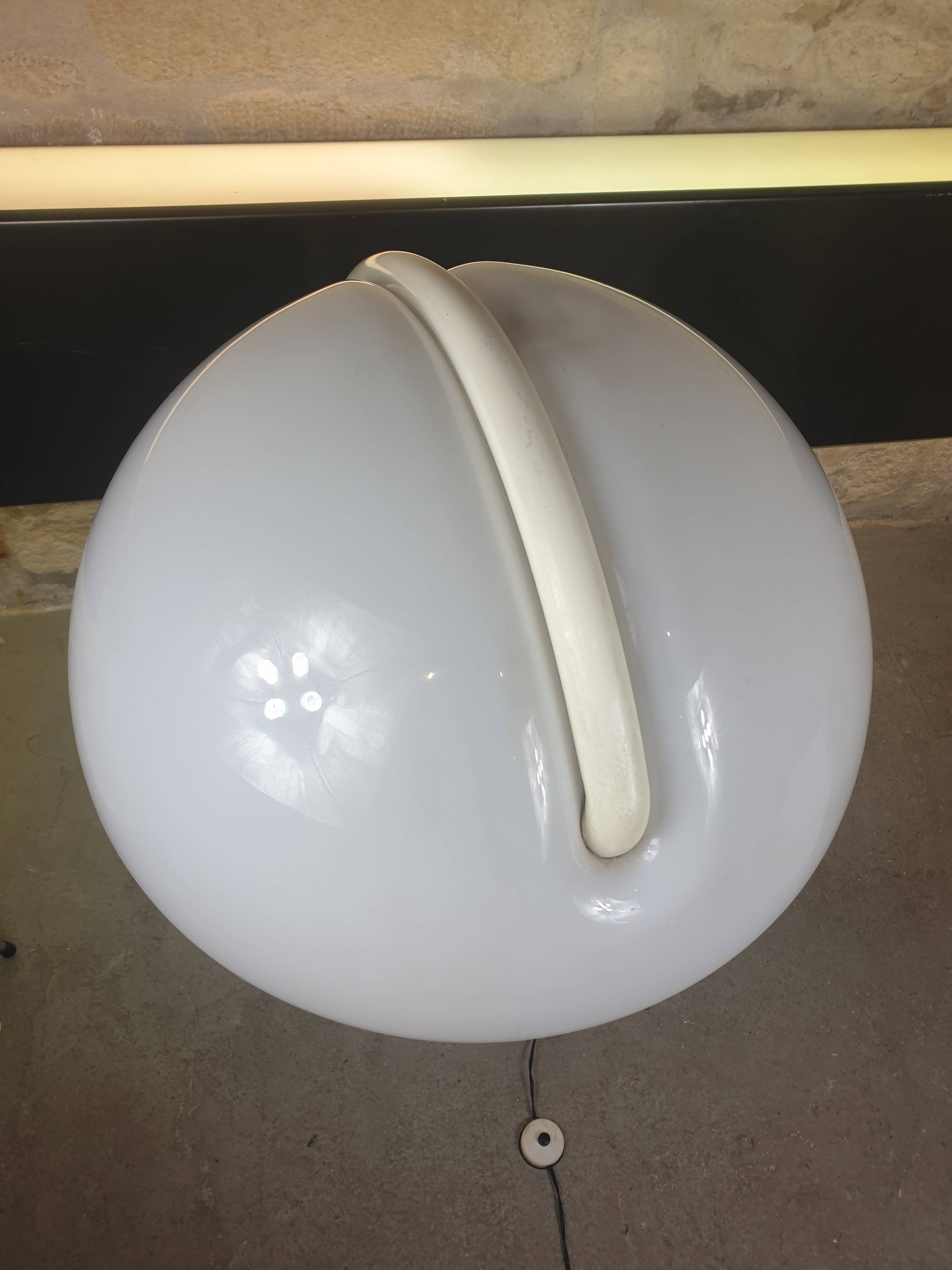 serpentine floor lamp by Elio Martinelli for Martinelli Luce