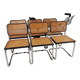 Suite de 6 chaises modèle Cesca B32 par Marcel Breuer vintage 1993