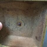 Golden bronze Corinthian column lamp