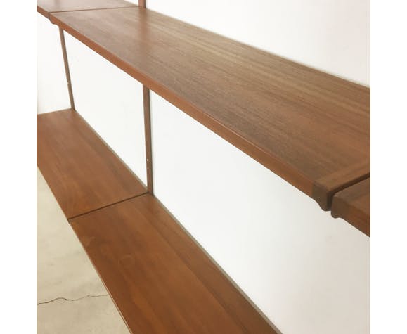 Etagère en teck de Kai Kristiansen, feldballes Mobelfabrick 1950