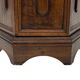 Vintage Hexagonal Side Cabinet with Door Small Side Table Column