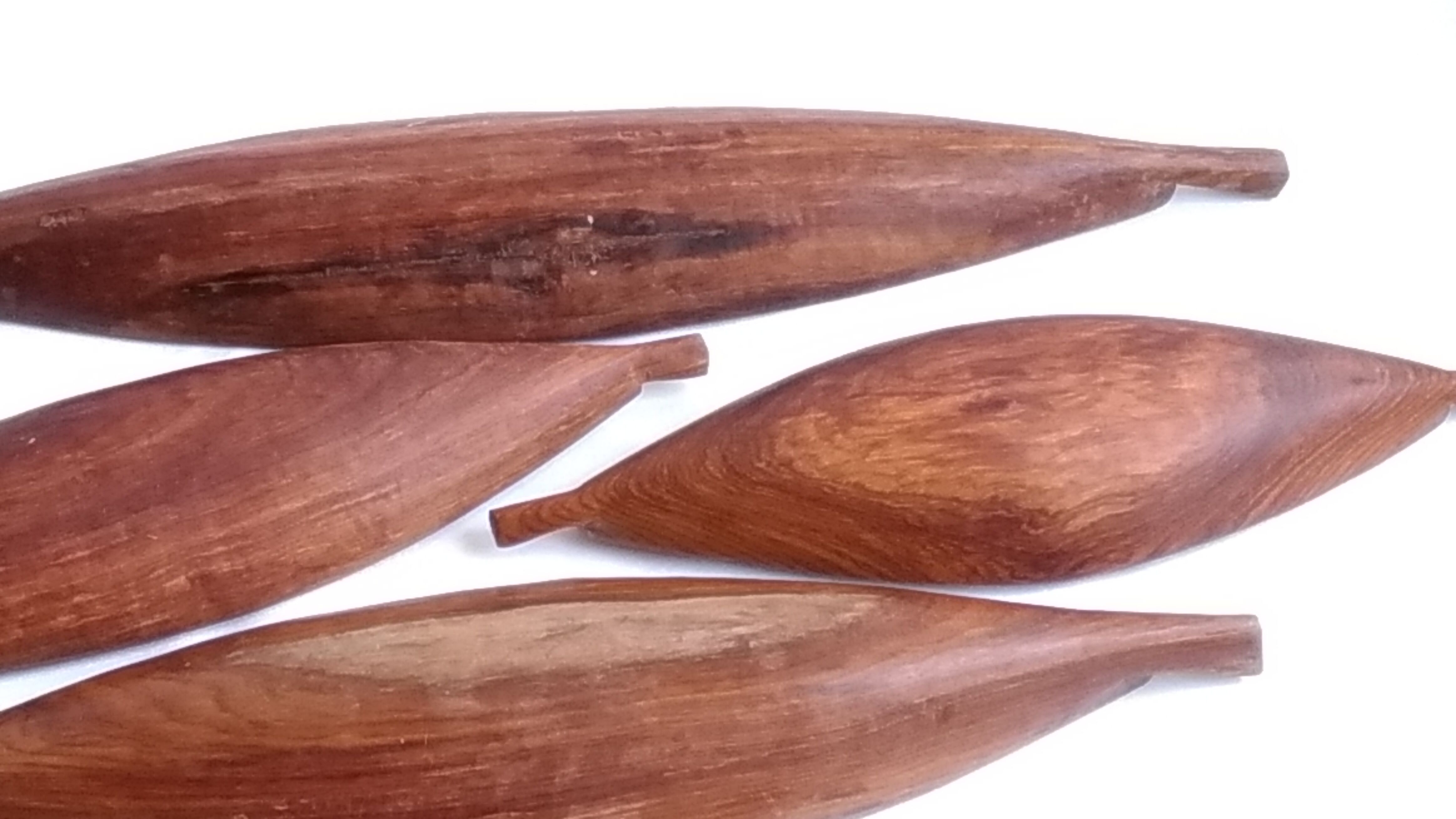 Set of wooden dishes Crafts of Africa, 20th