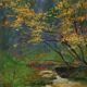 Oil on Canvas "Stream in the Forest", signed A. Markowicz – Early 20th century