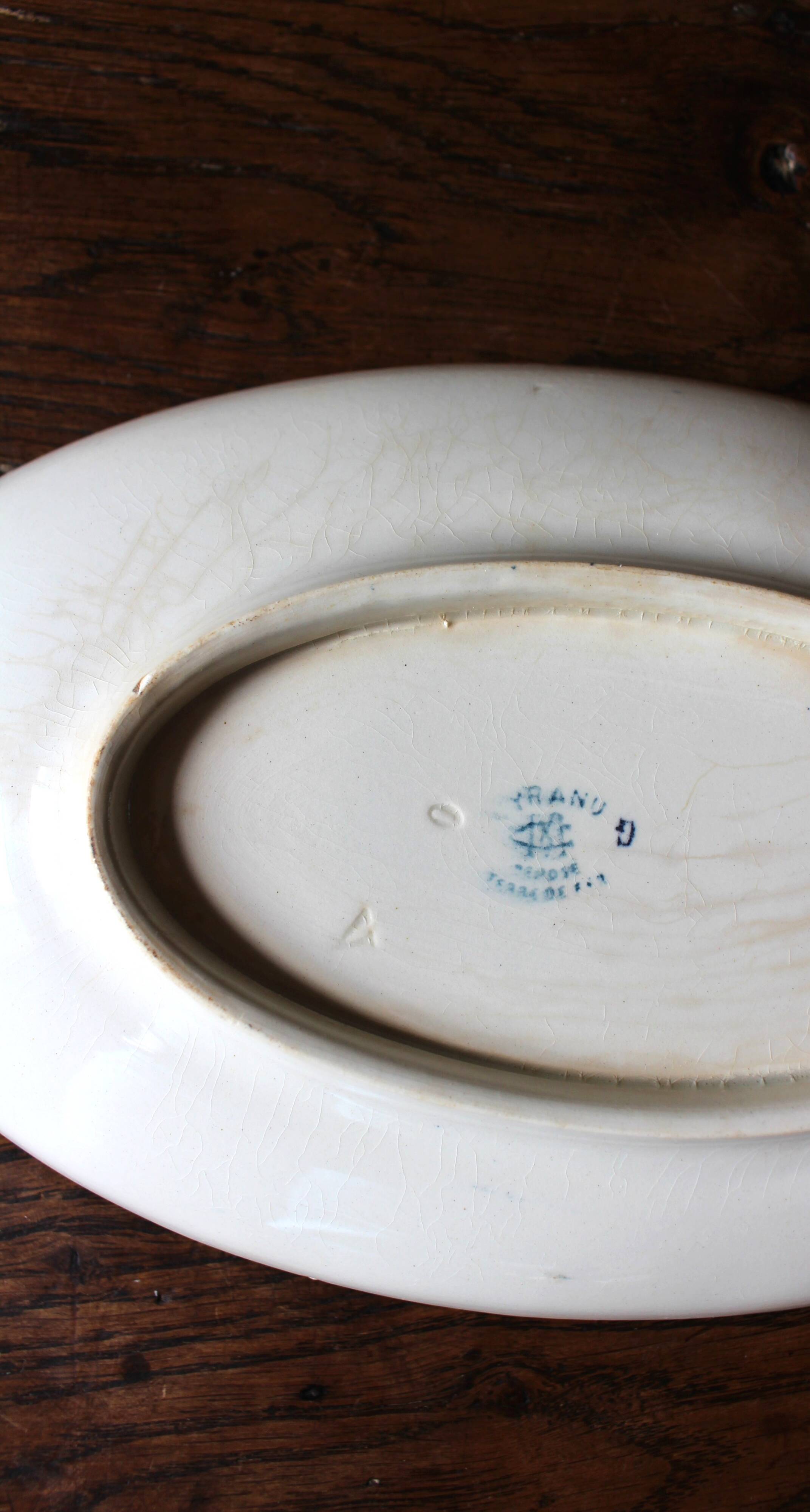 Ravier in blue iron earth Cyrano