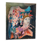 Allegory of the Harlequin of the 70s