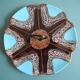 old ceramic cheese board Vallauris table vintage cheese board